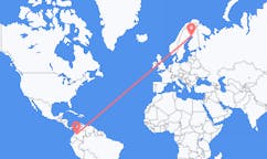 Flyrejser fra Neiva, Huila, Colombia til Kemi, Finland