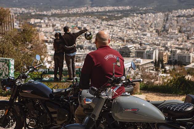 Recorrido VIP privado en sidecar de 90" por la Acrópolis de Atenas y Licabeto