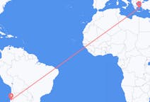 智利出发地 科皮亞波飞往智利目的地 Paros的航班