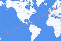 Flights from Rarotonga, Cook Islands to Lubeck, Germany