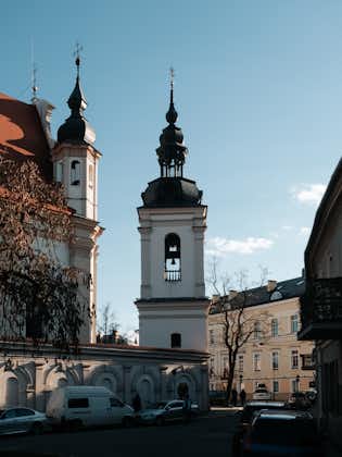 Towers of The Church Heritage Museum in Vilnius, Lithuania