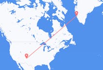 Flyrejser fra Santa Fe, USA til Nuuk, Grønland