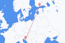 Flyreiser fra Rijeka, til Helsingfors