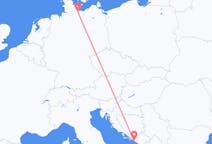Loty z Dubrownik, Chorwacja do Lubeki, Niemcy
