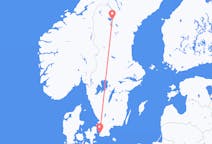 Loty z Malmo, Szwecja do Östersund, Szwecja