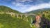 Photo of aerial view of Djurdjevica Tara Bridge is a concrete arch bridge over the Tara River in northern Montenegro. 365m long and the roadway stands 172 metres above the river.