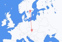 Flyg från Bratislava, Slovakien till Linköping, Sverige