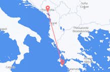 Flights from Zakynthos Island to Podgorica