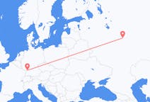 Fly fra Nizjnij Novgorod til Karlsruhe
