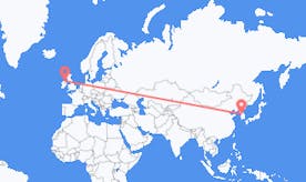 Flyreiser fra Sør-Korea til Nord-Irland