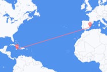 Flyg från Kingston, Jamaica till Alicante, Spanien