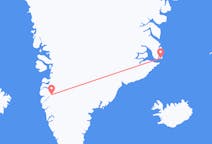 เที่ยวบิน จาก Kangerlussuaq, กรีนแลนด์ ไปยัง Ittoqqortoormiit, กรีนแลนด์