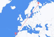 Flyg från Kirovsk till Lanzarote