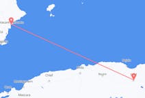 阿尔及利亚出发地 塞提夫飞往阿尔及利亚目的地 阿利坎特的航班