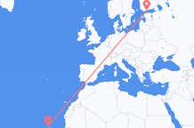 Flights from São Vicente to Helsinki