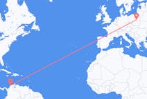 Flights from Barranquilla to Warsaw