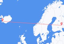 Flights from Reykjavik, Iceland to Joensuu, Finland