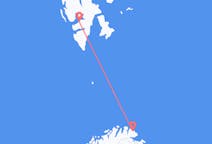 เที่ยวบิน จากสฟาลบาร์, สฟาลบาร์และยานไมเอน ไปยัง Batsfjord, นอร์เวย์