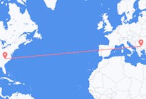 Loty z Charlotte, Stany Zjednoczone do Sofia, Bułgaria