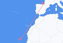 Vluchten van Boa Vista, Kaapverdië naar Vitoria, Spanje