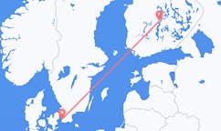 Flyrejser fra Malmø, Sverige til Jyväskylä, Finland