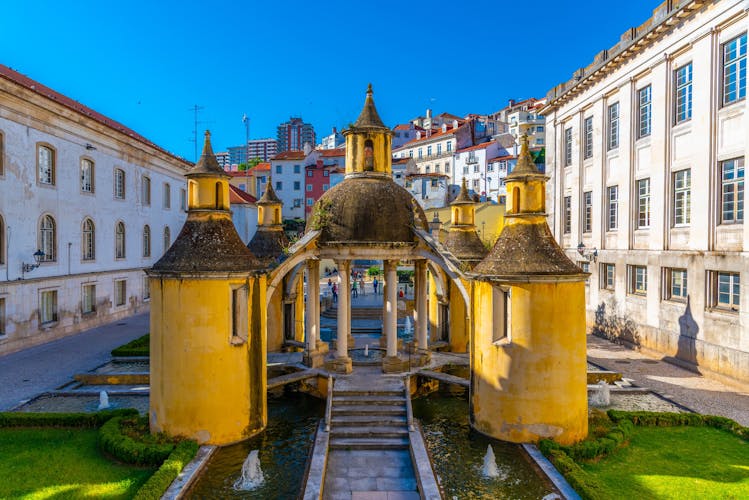 Photo of beautiful Jardim da Manga at Coimbra, Portugal.