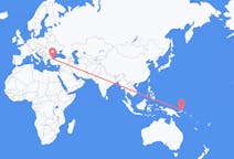Flights from Rabaul, Papua New Guinea to Istanbul, Turkey