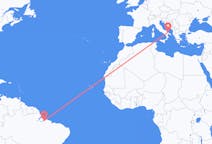 Flights from Belém, Brazil to Bari, Italy