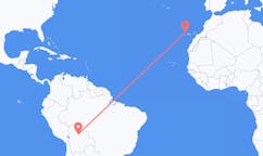 Flyg från Trinidad, Bolivia till La Palma, Spanien