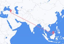 Flyreiser fra Bandar Seri Begawan, til Bingöl