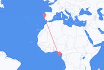 Flyreiser fra São Tomé, til Lisboa