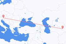 Flyrejser fra Bukhara, Usbekistan til Klagenfurt, Østrig