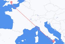 Flyreiser fra Bournemouth, England til Lamezia Terme, Italia