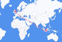 Flights from Surakarta, Indonesia to London, England