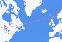 Flyrejser fra Thunder Bay til Bergen