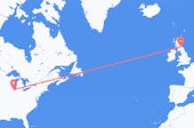 Flüge von Chicago, Belize, nach Edinburgh