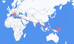 Flights from Kieta, Papua New Guinea to Catania, Italy