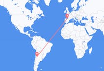Flights from San Juan, Argentina to Santander, Spain