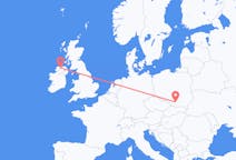 Flights from Kraków, Poland to Derry, Northern Ireland