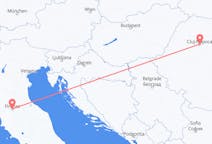 Flyg från Cluj Napoca, Rumänien till Florens, Italien