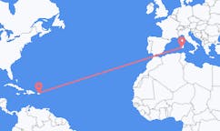 美国出发地 聖胡安德蒂瓦斯區飞往美国目的地 卡利亚里的航班