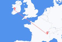 Flyreiser fra Chambéry, Frankrike til Shannon, County Clare, Irland
