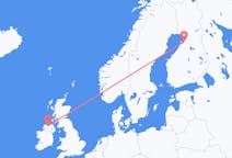 来自北爱尔兰的出发地 德里目的地 芬兰奥卢的航班
