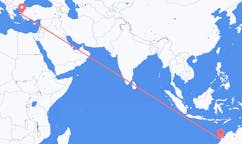Flights from Broome, Australia to İzmir, Turkey