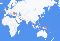 Flyrejser fra Popondetta, Papua Ny Guinea til Istanbul, Tyrkiet