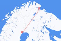Vluchten van Luleå naar Kirkenes