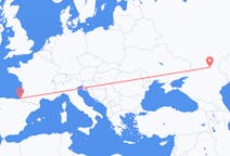 Flights from Volgograd, Russia to Biarritz, France