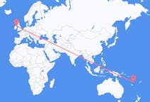 Flights from Port Vila, Vanuatu to Belfast, Northern Ireland