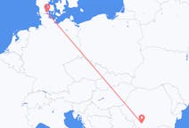 Flüge von Sonderburg, Dänemark nach Krajowa, Rumänien