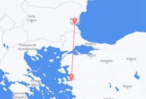 Flyreiser fra Burgas, Bulgaria til Izmir, Tyrkia